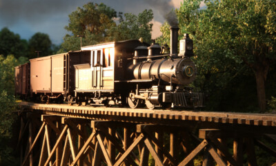 A gallery of steam locomotive model photos