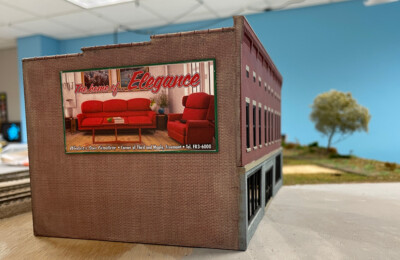 Making a sign for your model railroad from an AI-generated image