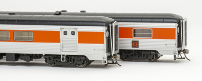 Rapido Trains HO scale P-S New Haven County-series baggage-lounge cars