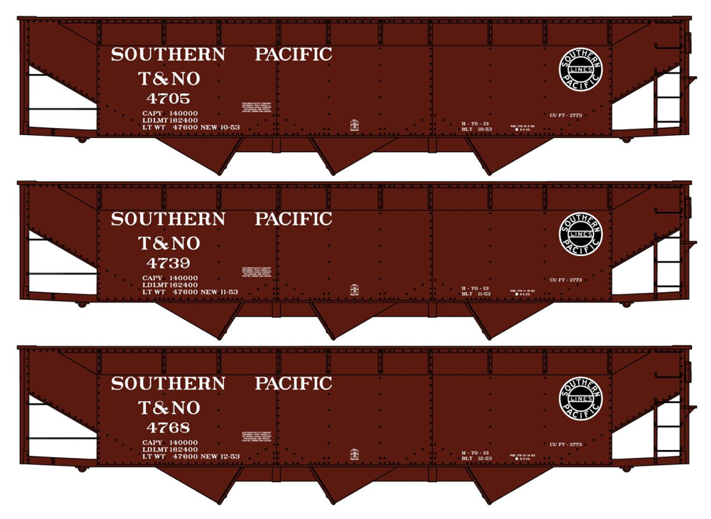 News & Products for the week of July 5th 2023: An image of three model freight cars