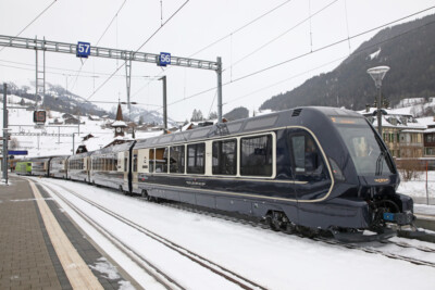 Swiss gauge-changing GPX trains back in service