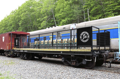 New York tourist railway’s new flatcar has lengthy history