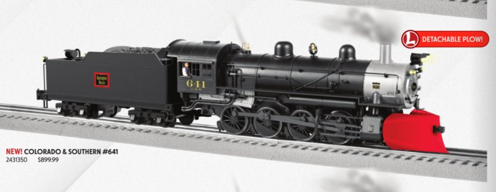 catalog screenshot of steam locomotive model
