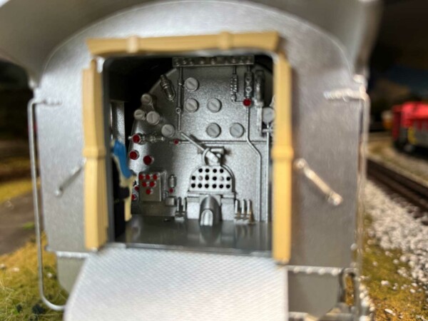 Lionel Chessie Greenbrier cab interior