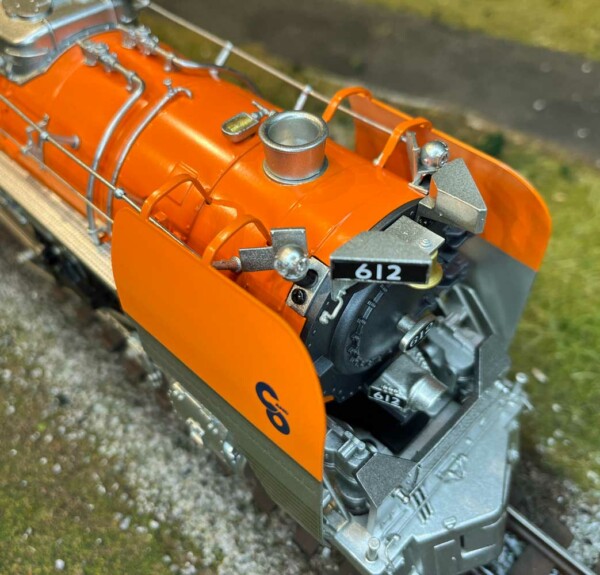Lionel O gauge Greenbrier front smoke deflectors
