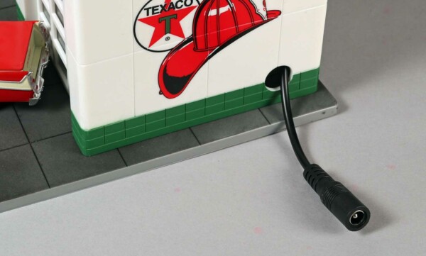 Menards Johnson’s Texaco Station side with hole