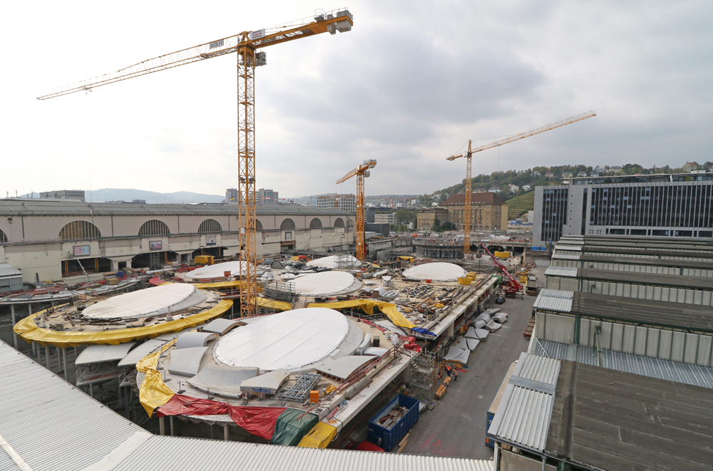 Large construction project