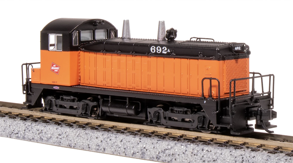 An image of a switcher locomotive