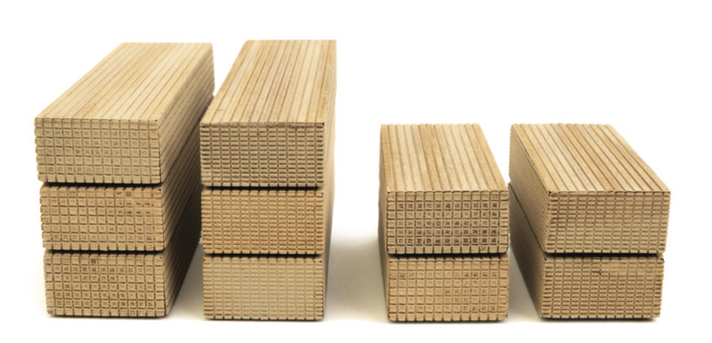 An image of model lumber loads