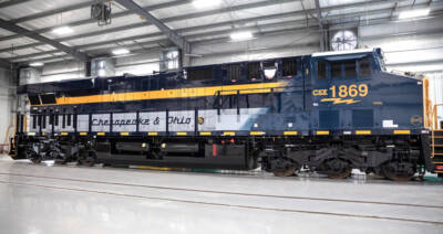 CSX’s fifth heritage unit, Chesapeake & Ohio No. 1869, makes its debut (updated)