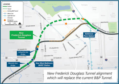 Amtrak to begin accepting grant applications as part of Baltimore tunnel project
