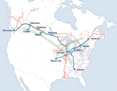 CN, Norfolk Southern announce new cross-border domestic intermodal service