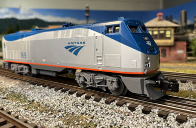 Lionel Amtrak P42 locomotive with Amfleet passenger cars