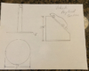 drawings on paper of rocket project