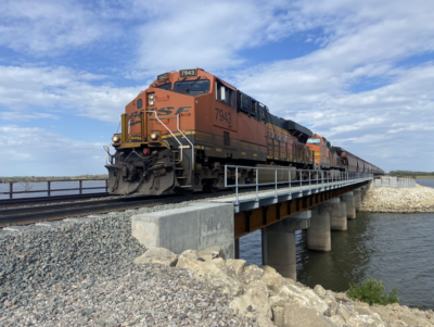 BNSF opens section of third main track on Needles Subdivision in California