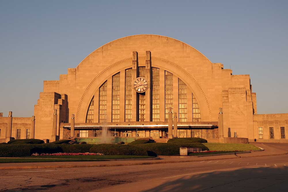 Current station for Amtrak Cincinnati services at Cincinnati Union Terminal