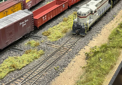 Four types of track for model railroads
