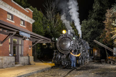 Central Railroad of New Jersey No. 113 debuts in 2024 steam season
