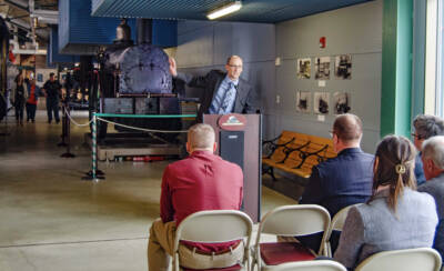 News photos: ‘Rocket’ debuts at Railroad Museum of Pennsylvania