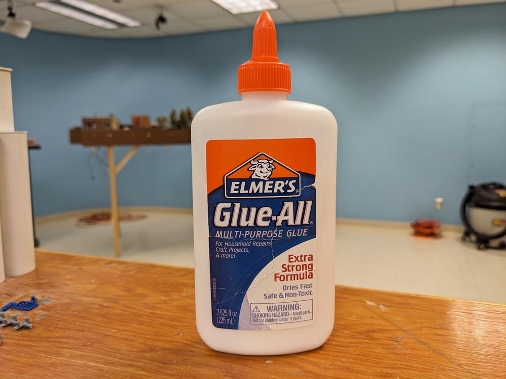 A bottle of Elmer’s white glue