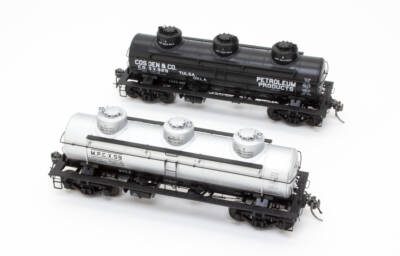 Tangent O scale brass tank car