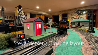 Steve Metken’s O gauge layout