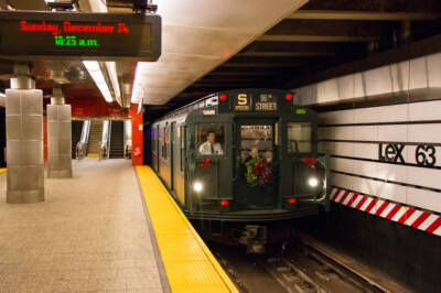 New York set for annual Holiday Nostalgia Train subway rides