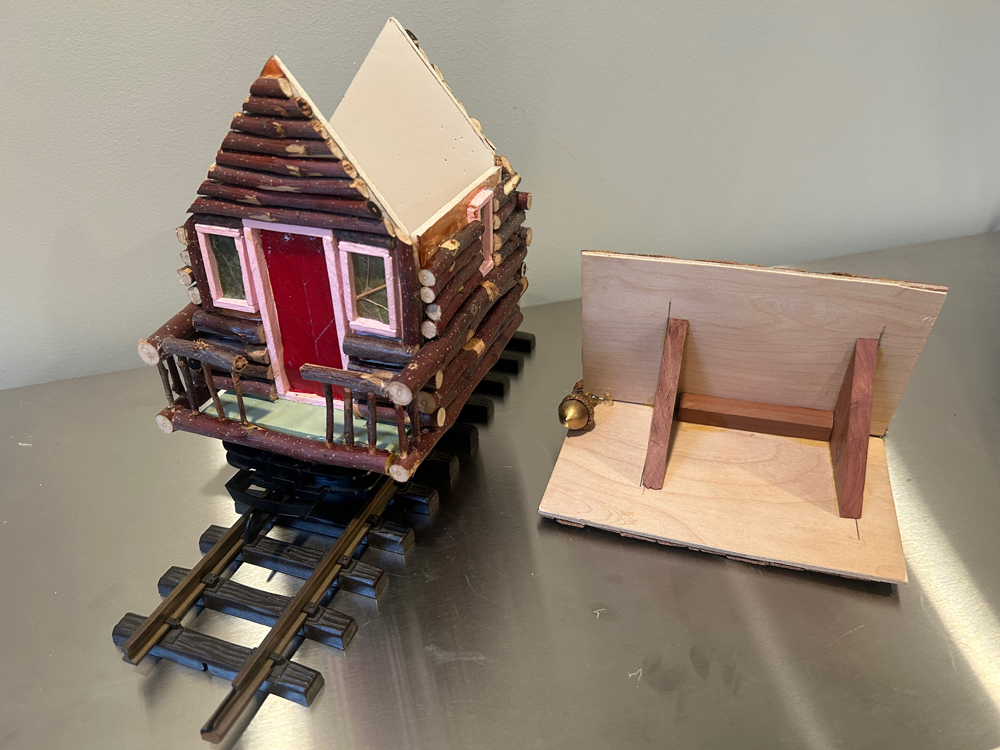 pieces of fairy car for garden railway