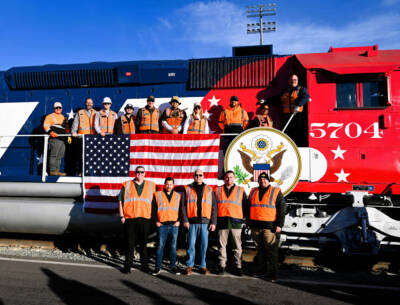 BNSF Railway and J.B. Hunt assist in Wreaths Across America