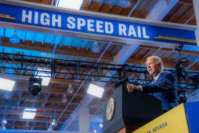 Biden administration heralds commitment to high speed rail
