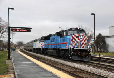 News photos: Metra operates congressional special