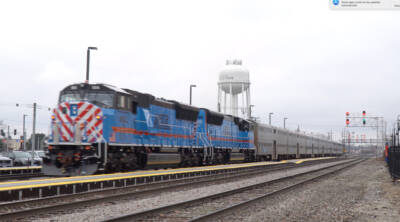 News video: Metra SD70MACHs on test train