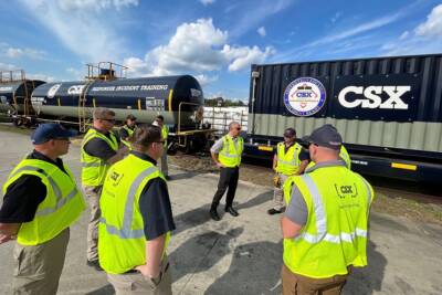 CSX trained more than 6,000 first responders in 2023