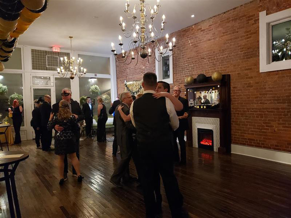guests dancing