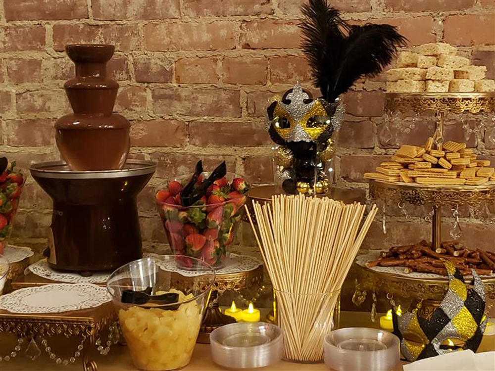 desserts on table