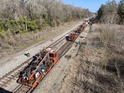 Norfolk Southern replaced more rail in 2023 than in any year since 1990