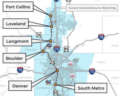 New proposal seeks to combine efforts to build passenger rail line north of Denver