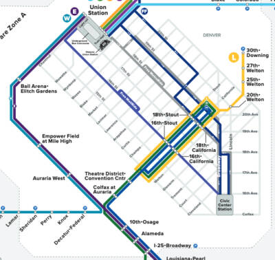 Major reconstruction project to halt light rail service to downtown Denver
