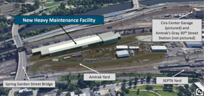 Amtrak breaks ground on new Philadelphia maintenance facility