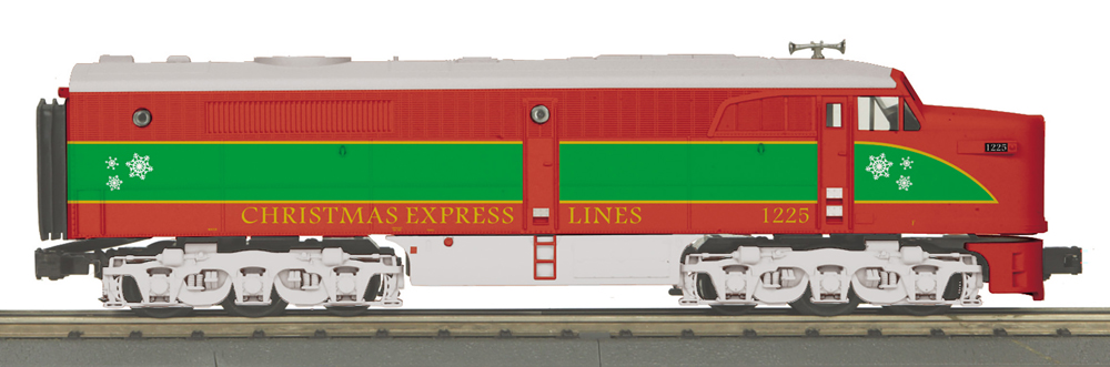 red and green model engine illustration