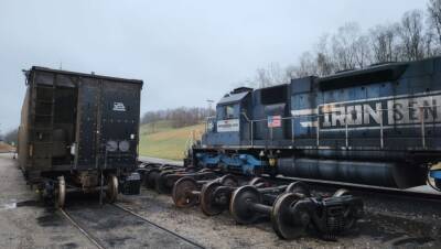 Intramotev battery-electric hopper debuts on isolated Pennsylvania coal mine railroad