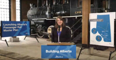 Alberta to develop province-wide passenger rail plan