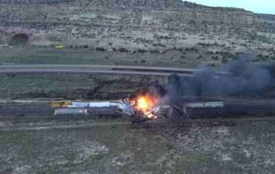 Effects of New Mexico derailment could last up to 10 days, BNSF says