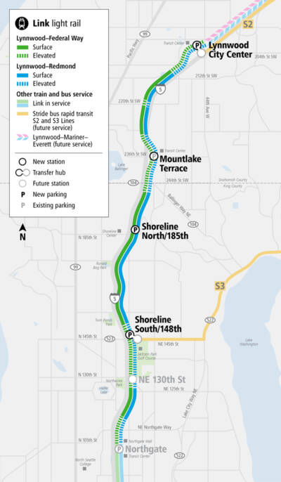 Sound Transit sets Aug. 30 for opening of Lynnwood light rail extension