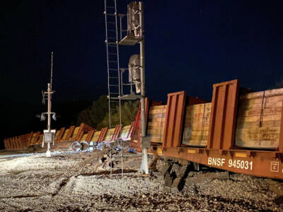 BNSF train derails in Oklahoma (updated)