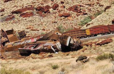 Autonomous ore train involved in collision in Australia