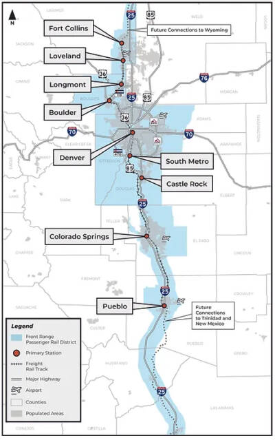 Front Range passenger agency launches town hall meetings on project