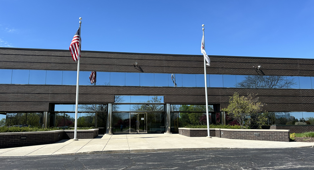 Exterior of office building