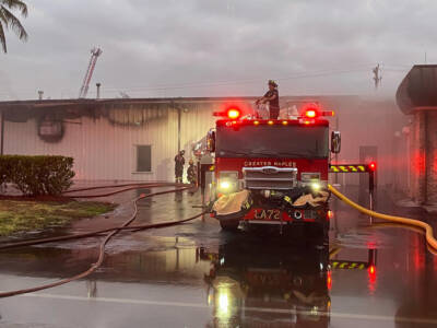 Firefighter injured at Progress Rail plant in Florida