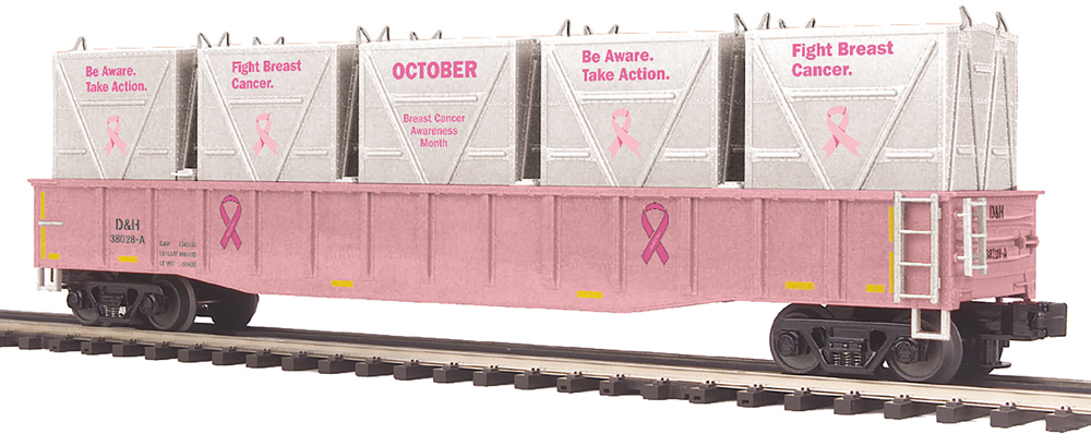 pink and white model car